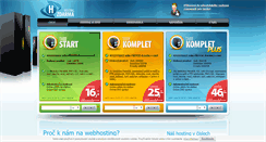 Desktop Screenshot of hosting-zdarma.cz